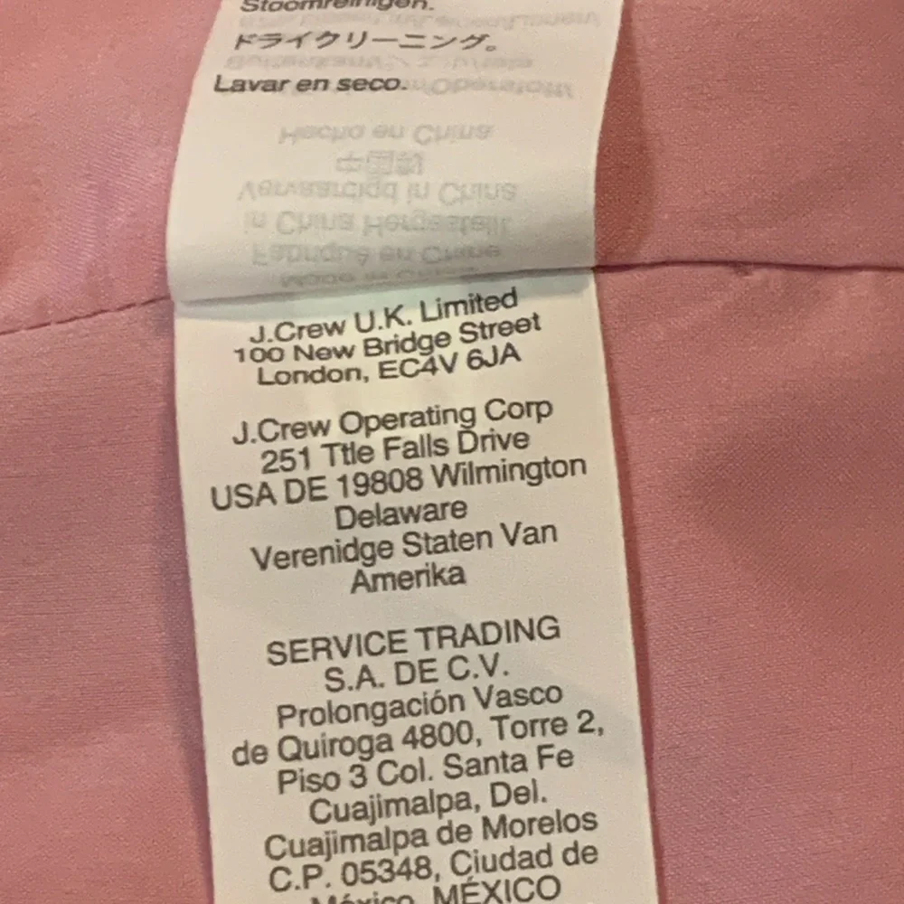 J. CREW Parke Blazer Womens Size 8 Linen Blend Pink Jacket Blazer Preppy Career - Picture 7 of 9